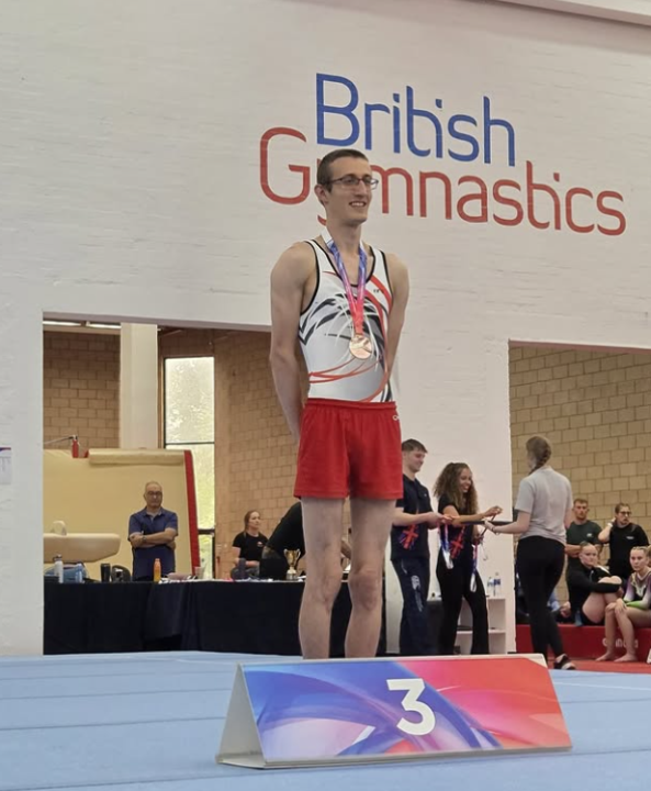 Kyle just competed at the British Championships!