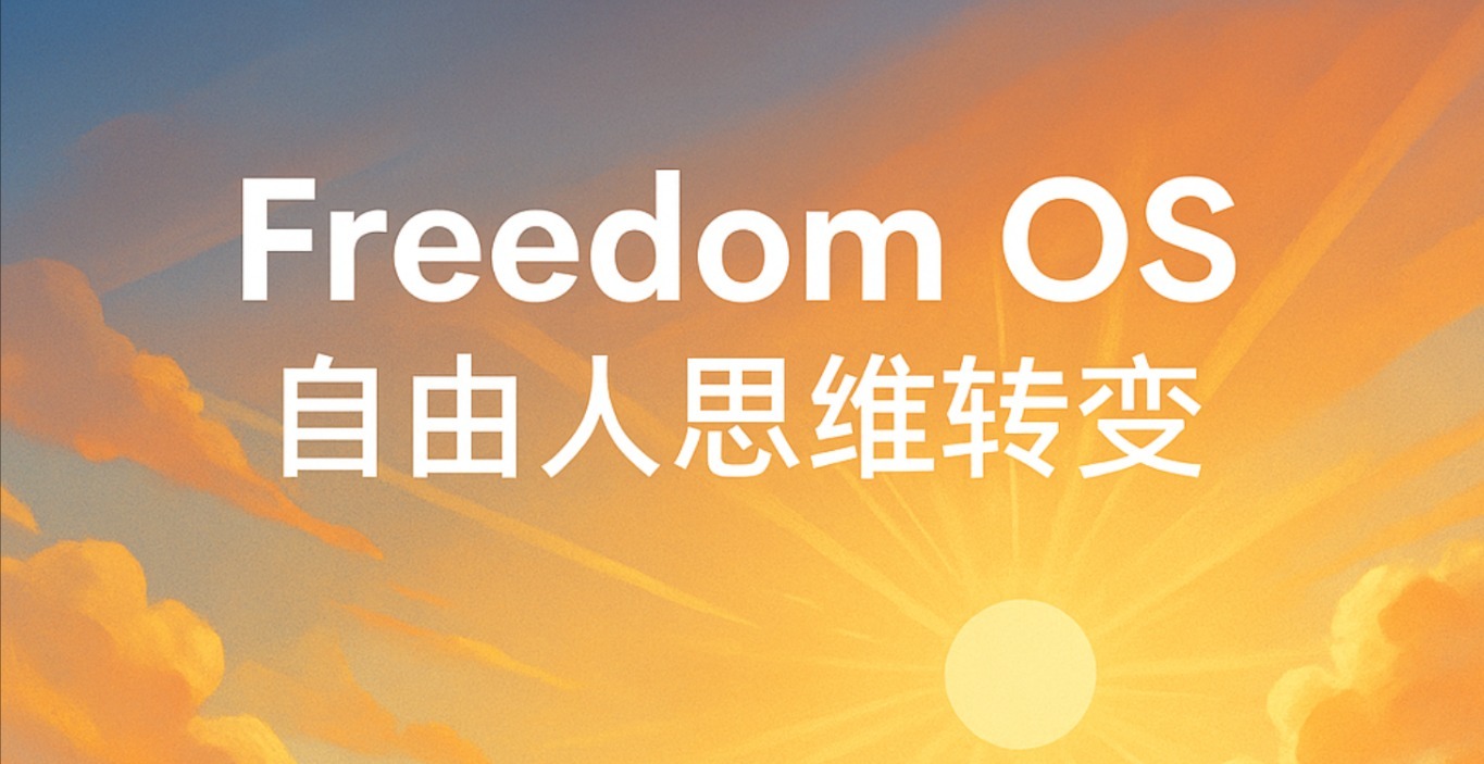 🧭 Freedom OS｜自由人思维转变