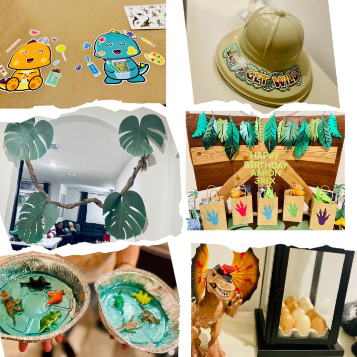 Dinosaur Party for 6 — Under $50 🦖