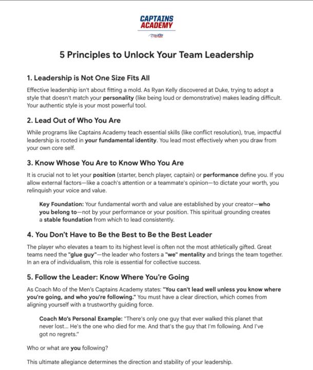 5 Principles to Unlock Your Team Leadership