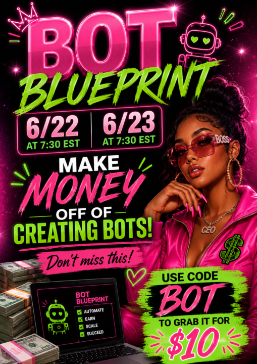 The Bot Blueprint Starts TONIGHT!