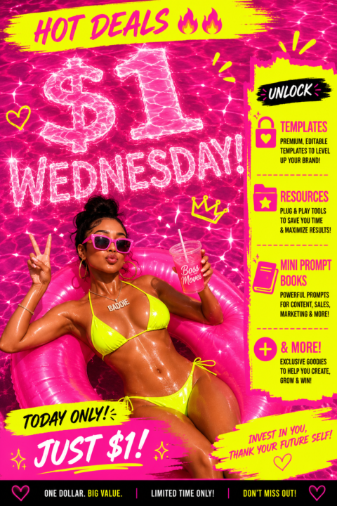 $1 Wednesday!!!!