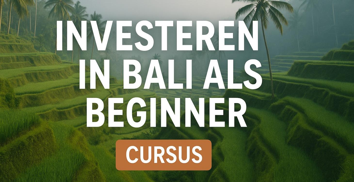 Investeren in Bali als beginner
