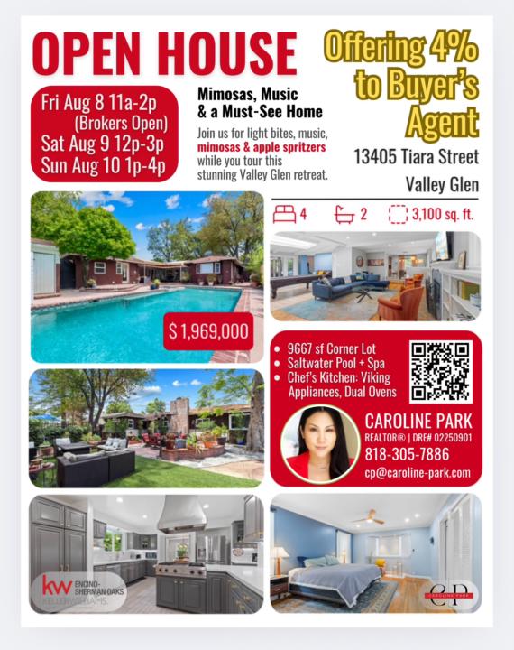 First open house for my first listing is TOMORROW 