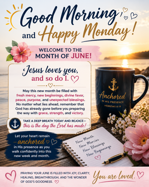 Welcome to the month of June!