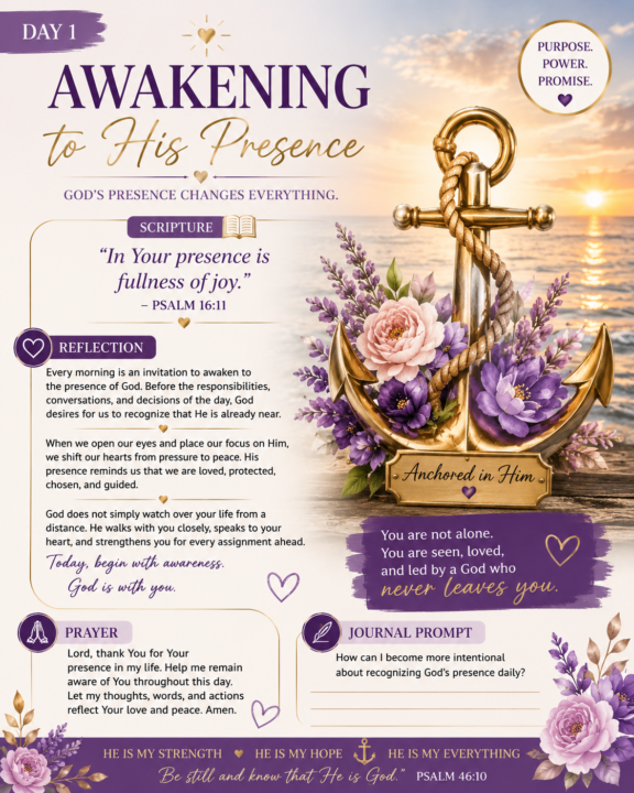 Awakening to His Presence