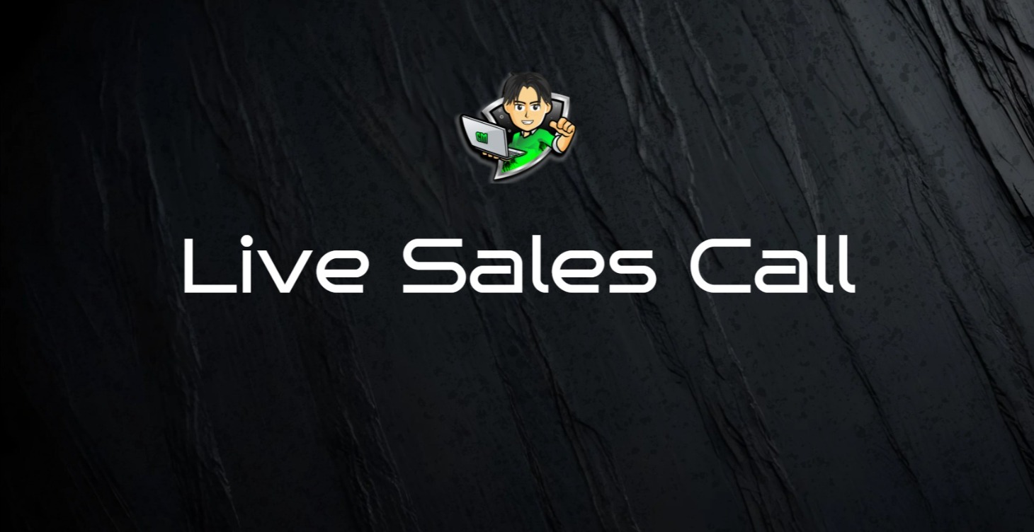 BONUS: Live Sales Call