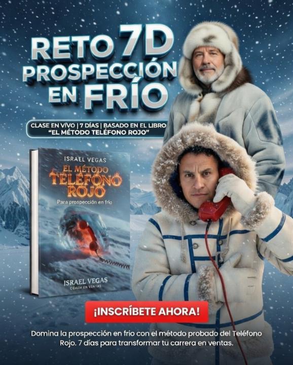 🧊RETO 7 DÍAS. PROSPECCIÓN EN FRÍO❄️