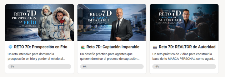 LOS RETOS DE 7 DÍAS