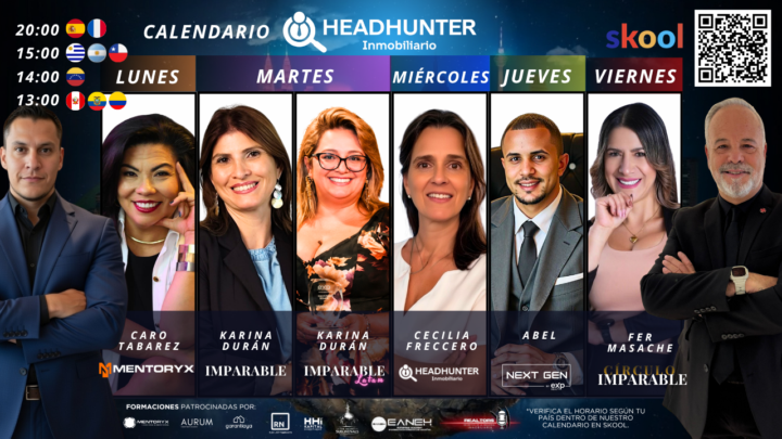 🔴🔊CALENDARIO DE MENTORÍAS DE LA SEMANA🔴