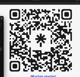 QR PARA EL SORTEO