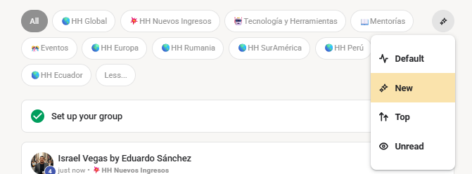 FILTRO DE CATEGORÍAS