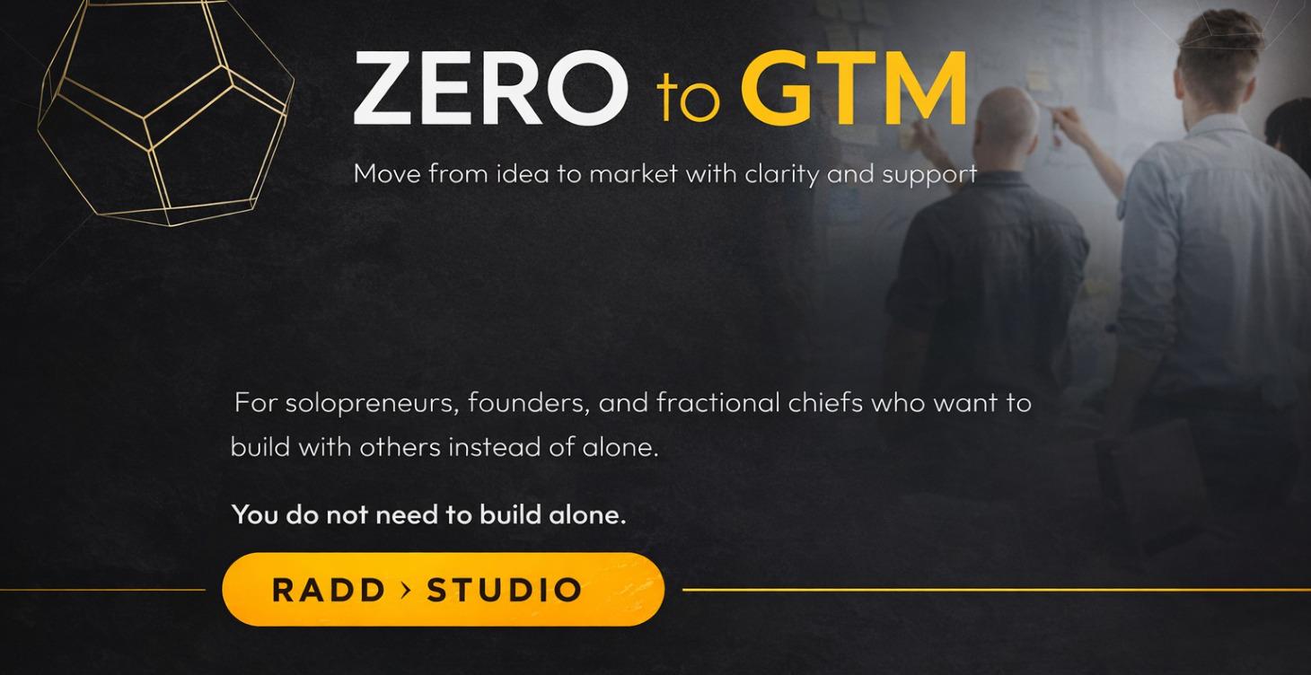 Radd Studio: Zero to GTM