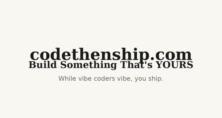 CodeThenShip with Dylan Moore