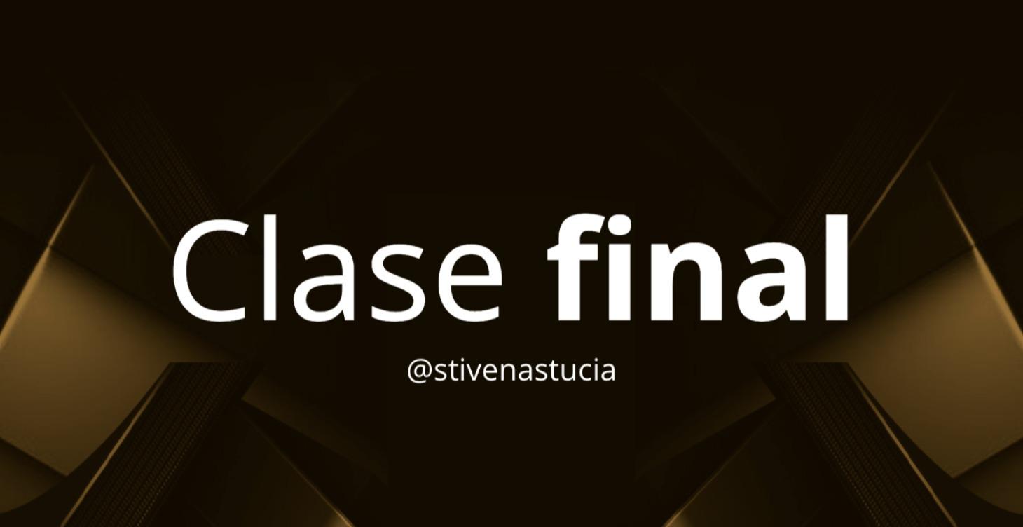 Clase final