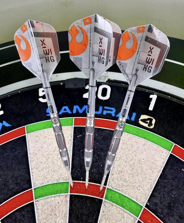 X WINGS DARTS + JOKER SHIRTS - X4 LIVE CALL ATTENDEES WILL WIN 
