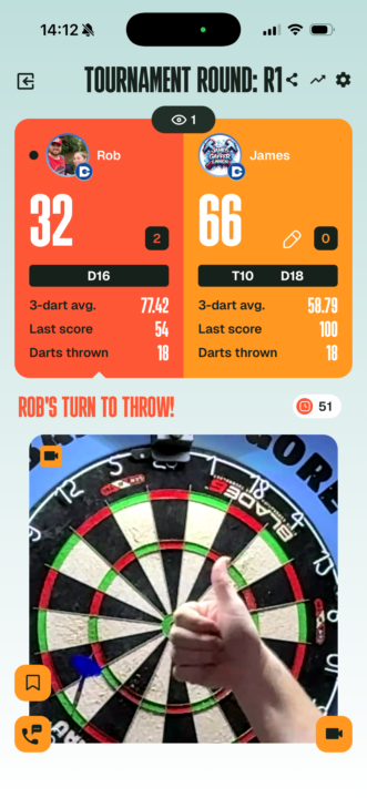 Out first round 😂