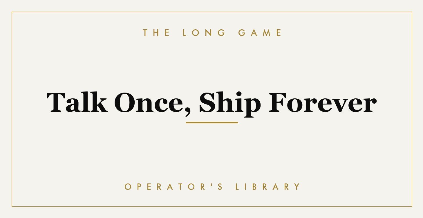 The Content Engine: Talk Once, Ship Forever
