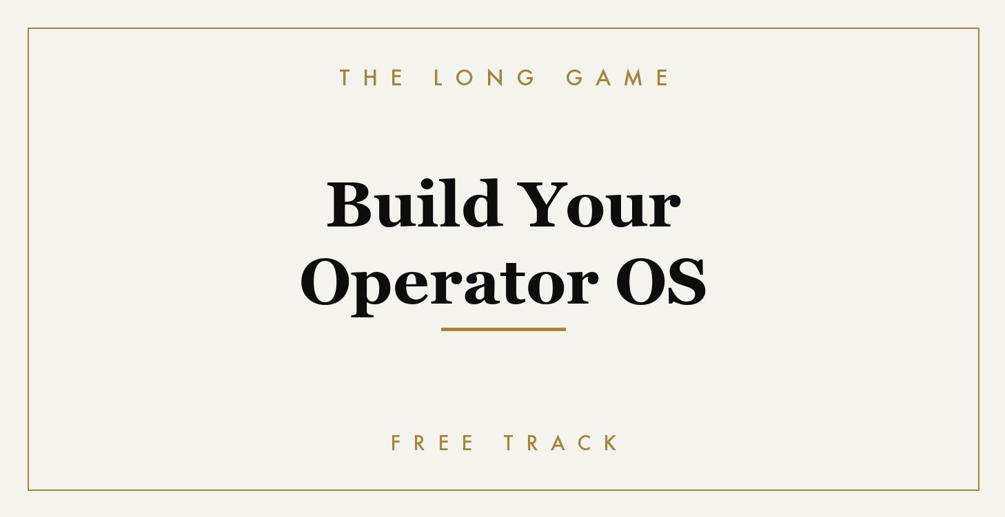 Build Your Operator OS