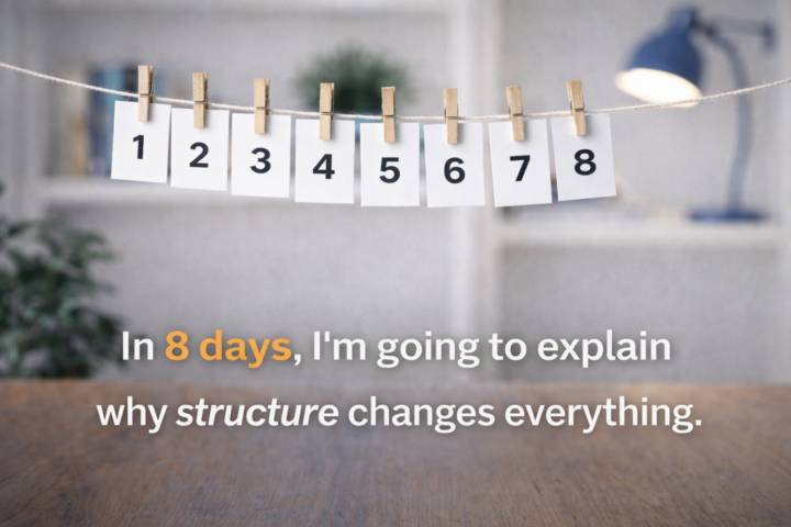 8 Days Out and Something Interesting Is Happening