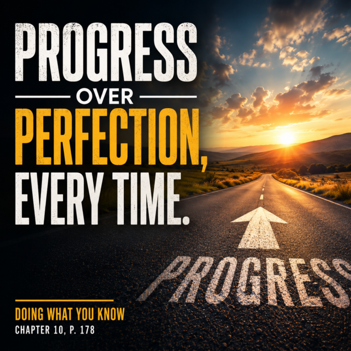 Action Beats Perfection