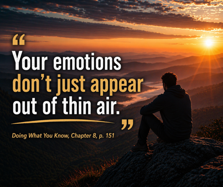 Your Emotions Follow Your Thoughts