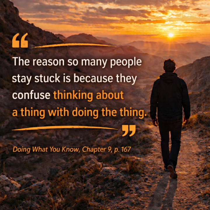 Stop Confusing Thinking with Doing