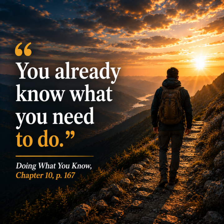 Stop Negotiating With Yourself