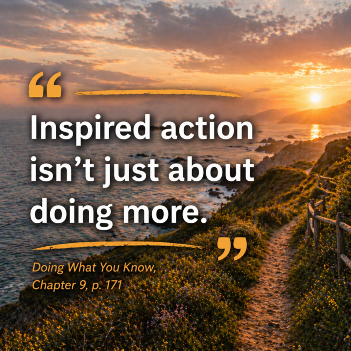 More Isn’t the Goal