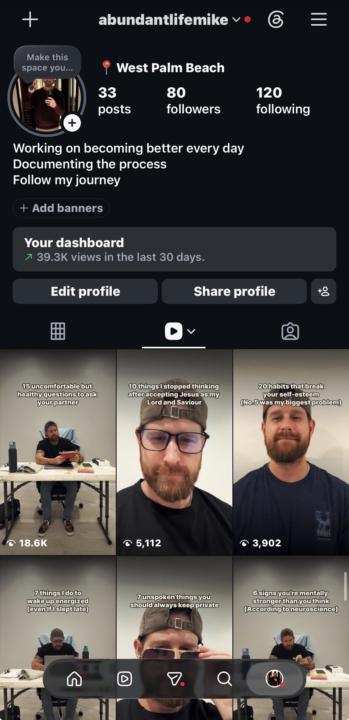 New Test Instagram Account!🔥