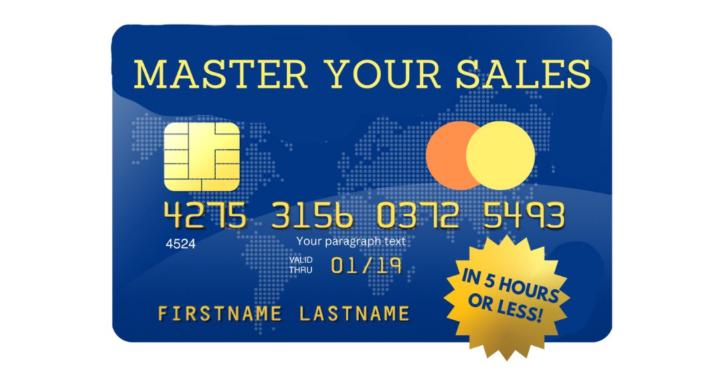 Master Your Sales 💳