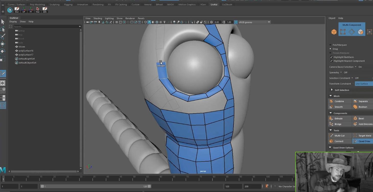 Maya - Retopology (ITA)