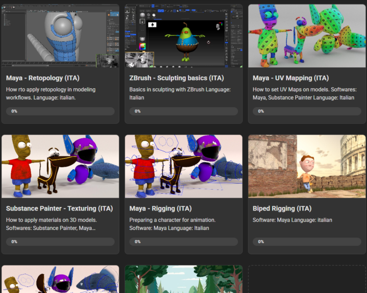 A lot of new courses