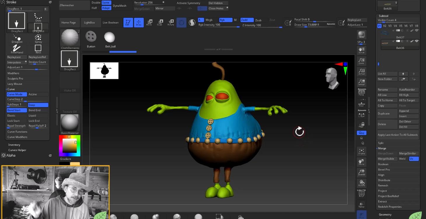 ZBrush - Sculpting basics (ITA)