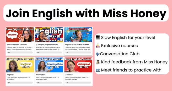 English with Miss Honey