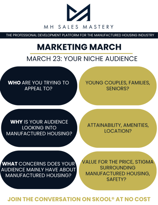 This Week's Theme: Marketing to Your Niche Audience