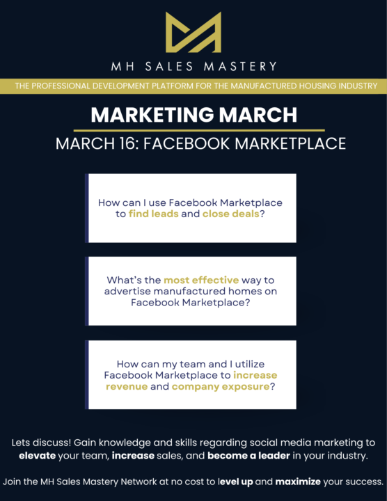 Marketing March - Facebook Marketplace