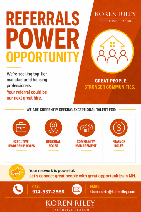 🏘 Manufactured Housing Pros — I Need Your Network!