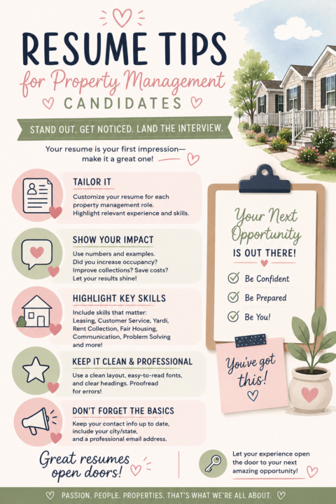 📄✨ PROPERTY MANAGEMENT PROFESSIONALS: YOUR RESUME IS YOUR FIRST IMPRESSION ✨📄