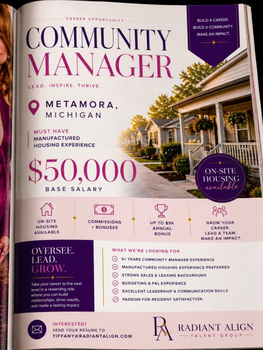 Metamora Michigan Community Manager