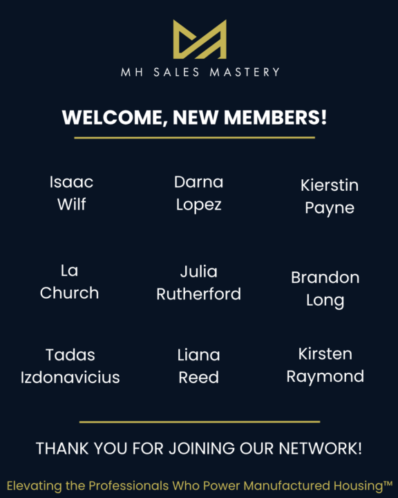 Welcome, New Members!