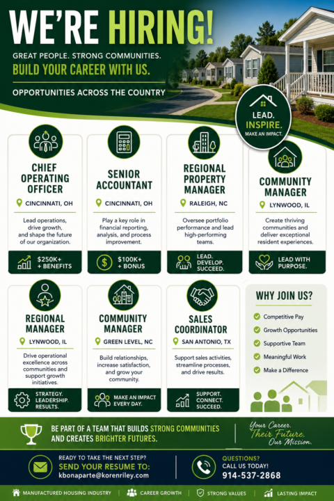 🏡 WE'RE HIRING ACROSS THE COUNTRY! 🏡