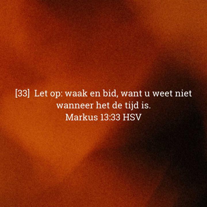 Markus 13.33