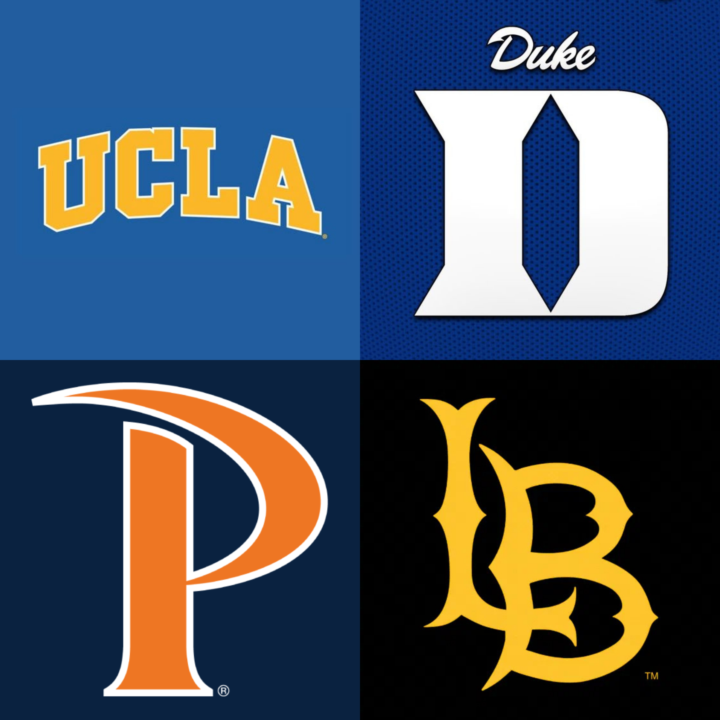 UCLA, Duke, Pepperdine, and Long Beach State