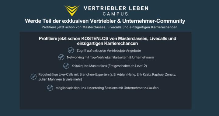 Vertriebler Leben Campus