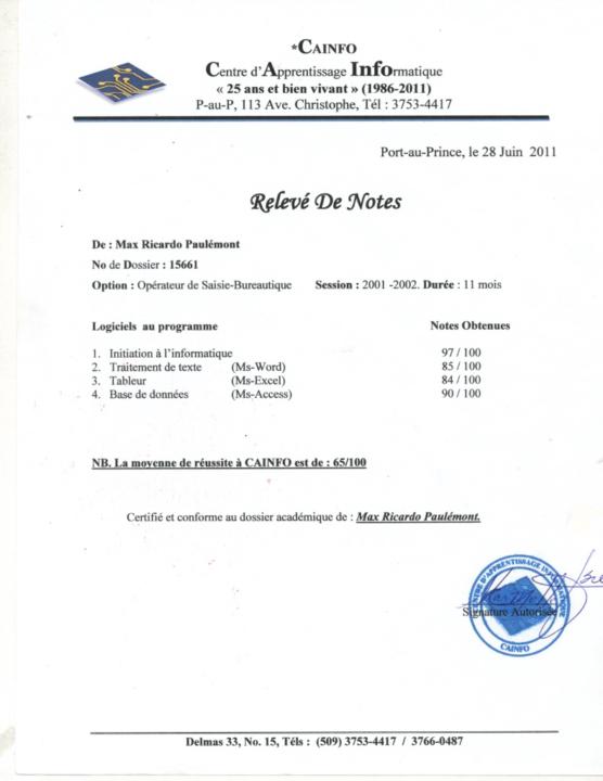 Max Ricardo Paulemont