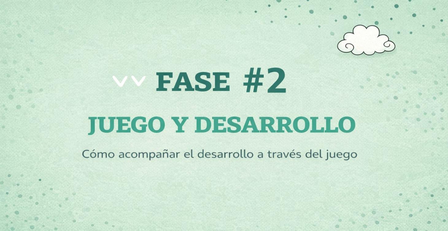 Cómo acompañar el desarrollo a través del juego