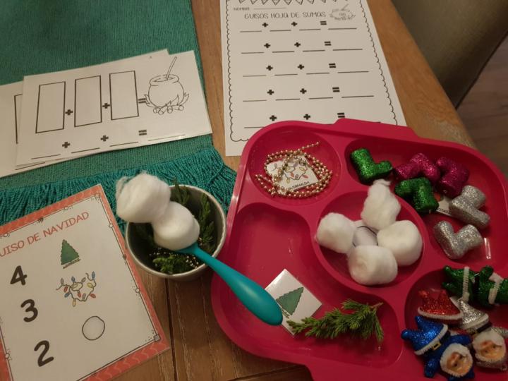 🎄✨ Guiso de Navidad: una propuesta sensorial, matemática y 100% lúdica