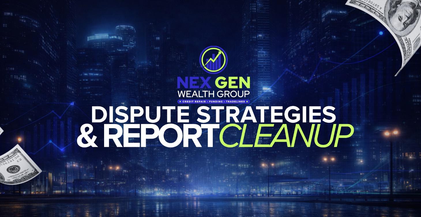 Dispute Strategies & Credit Report Cleanup
