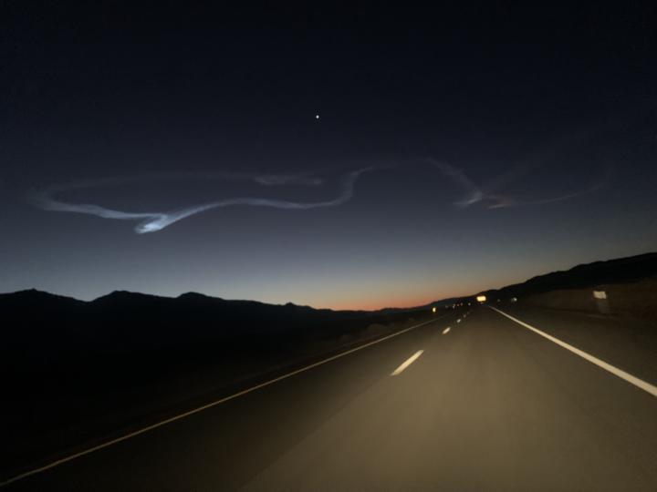 Strange Sight in the California Desert